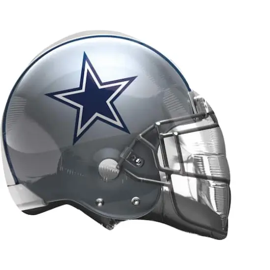 21" Dallas Cowboys Helmet Foil Balloon {1}