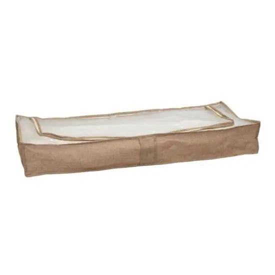 Household Essentials Under Bed Storage Bag Beige {1}