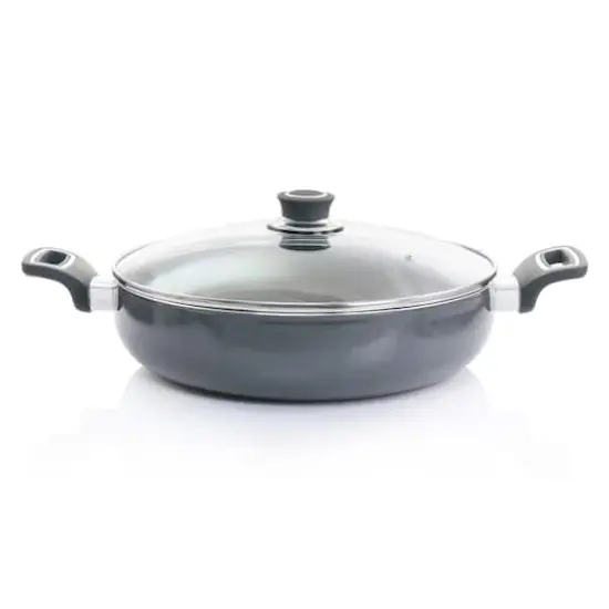 Oster Legacy 5qt. Gray Aluminum Nonstick Everyday Pan {4}