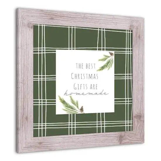 Designs Direct 16" x 16" Homemade Gifts Western White Framed Print {3}