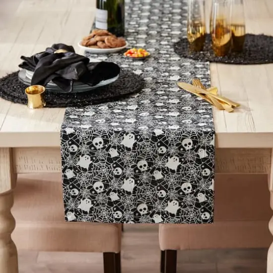 DII&reg; 72" Haunted Objects Printed Table Runner {5}
