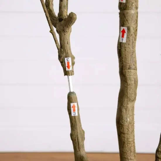 8ft. Artificial Minimalist Japanese Pieris Tree {6}