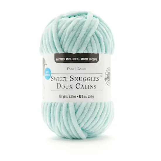 Sweet Snuggles&trade; Yarn by Loops & Threads&reg; Chalk Blue {1}