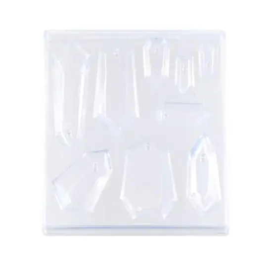 Blue Moon Studio&trade; UV Resin Craft Holographic Faceted Gems Silicone Mold {3}