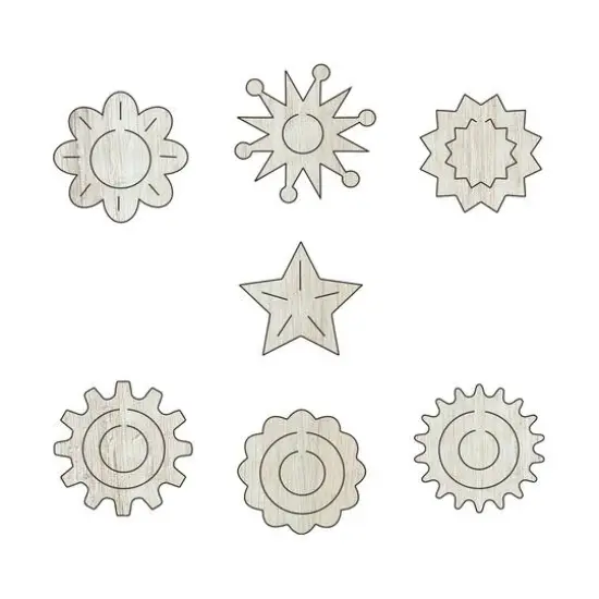 Wooden Jigsaw Puzzle - Circles: 309 Pcs {8}