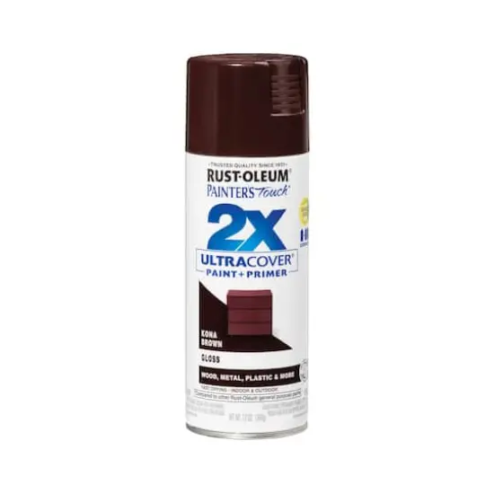 Rust-Oleum&reg; Painter's Touch&reg; 2X Ultra Cover&reg; Gloss Spray Paint Kona Brown {1}