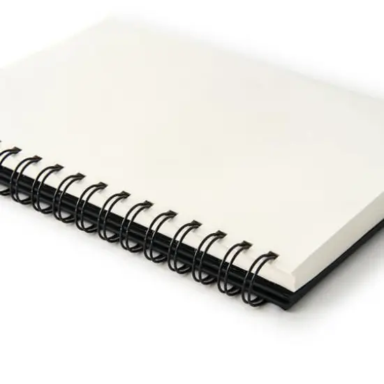 Black Hard Cover Sketchbook by Artist's Loft&trade;, 5.5" x 8.5" {5}
