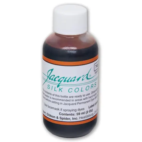 Jacquard Silk Color Dye, 2oz. Brown Sienna {1}