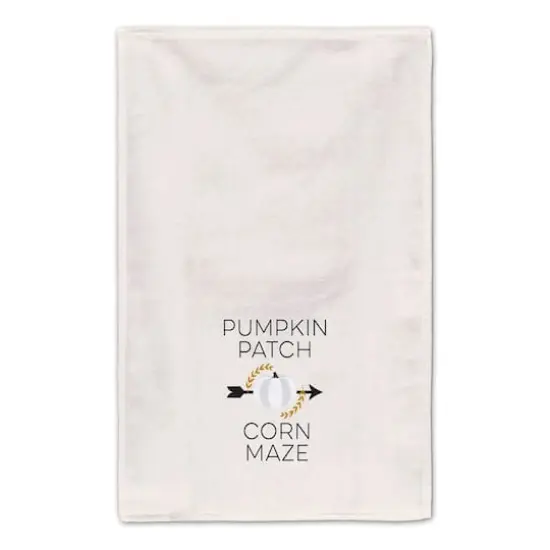 Pumpkin Patch Corn Maze Tea Towel Set {5}