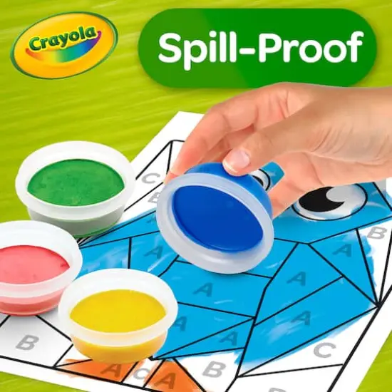 Crayola&reg; Spill-Proof Washable Paint Kit {9}