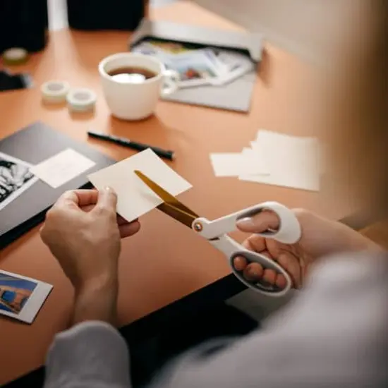 Fiskars&reg; SoftGrip&reg; 8" Titanium Scissors {5}