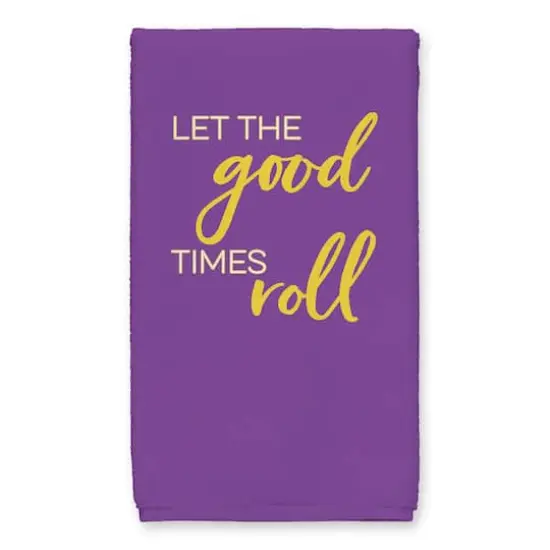 Let the Good Times Roll Mardi Gras Tea Towel Set {3}