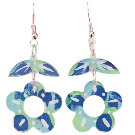 Faber-Castell&reg; Painted Acrylic Earrings {9}