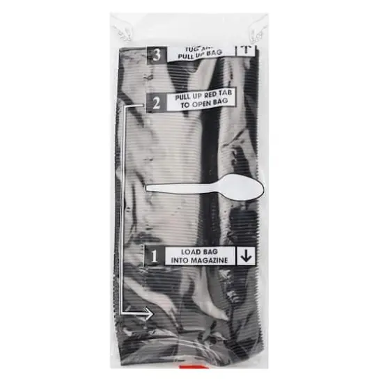 Mind Reader Black Plastic Spoon Dispenser Refills, 100ct. {5}