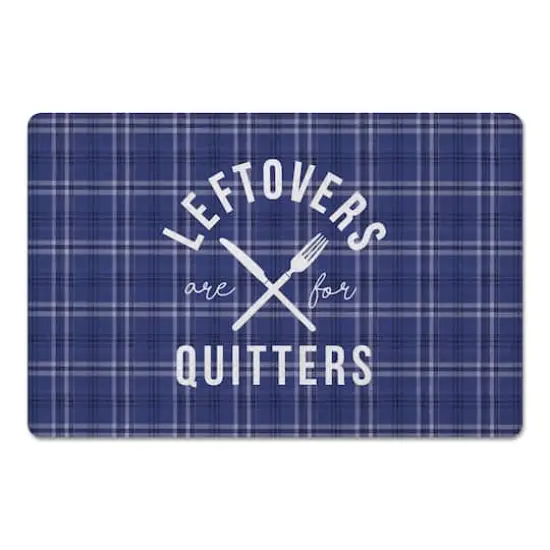 Leftovers Are For Quitters Floor Mat {1}