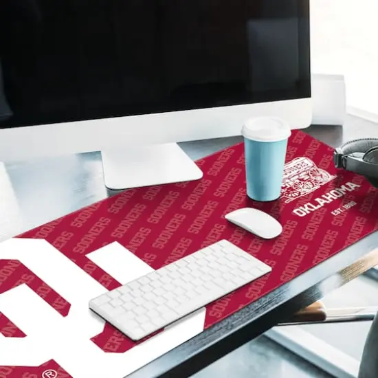 College Football Logo Series Desk Pad Oklahoma Sooners {5}