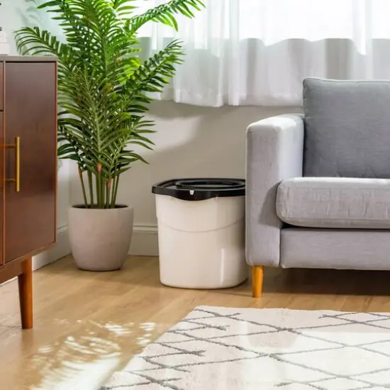 IRIS&reg; 50qt. Cat Litter Box with Top Entry Lid {4}