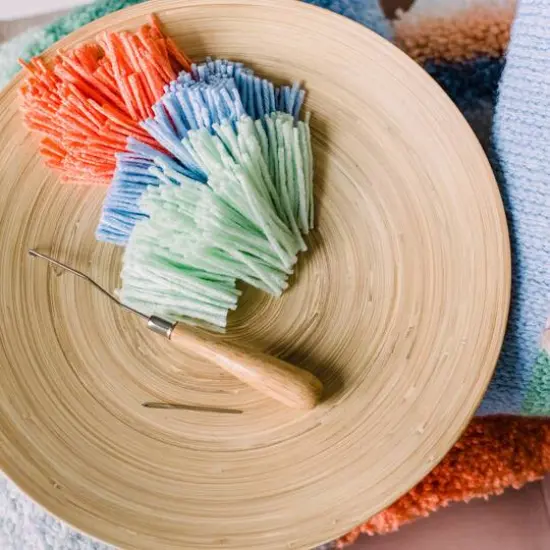 LoRan&reg; Latch-Stitch&trade; Pillow Kit, Hexi Design {6}