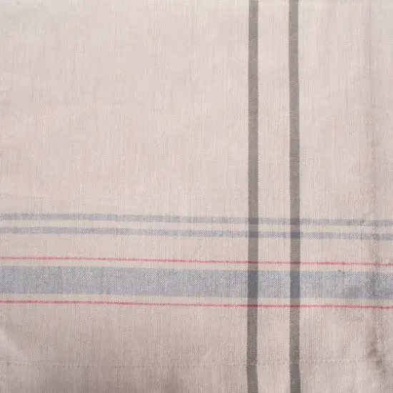 DII&reg; French Stripe Cloth Dinner Napkins, 6ct. Gray {10}
