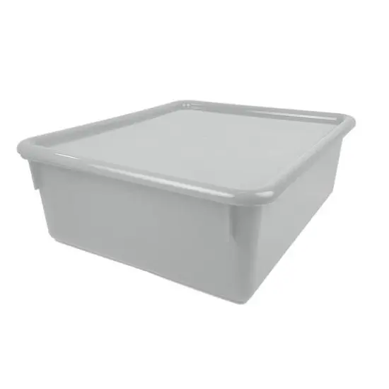 Romanoff&reg; Double Stowaway&reg; Tray with Lid White {2}