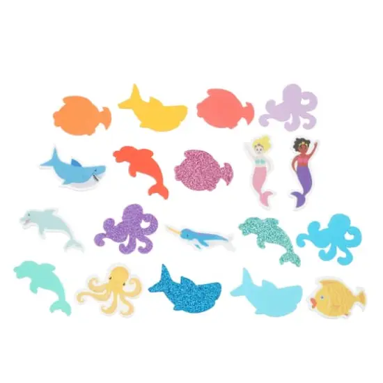 Sea & Mermaid Foam Stickers by Creatology&trade; {1}