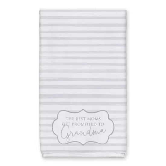 The Best Moms Get Promoted to Grandma Tea Towel Set {3}
