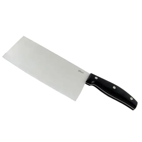 Oster Granger 7" Fine Edge Stainless Steel Blade Cleaver {4}