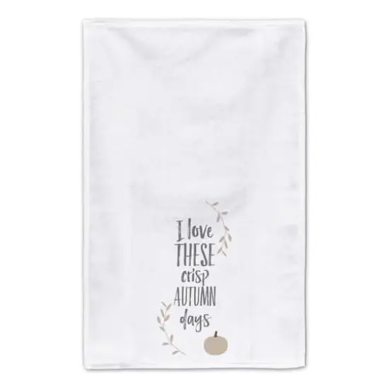 Love Crisp Autumn Days Tea Towel Set {5}