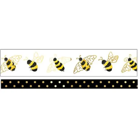 Paper House&reg; Bees By Carol Shiber Washi Tape Set {3}