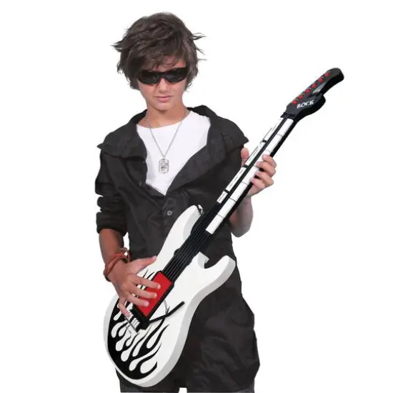 Enviro-Mental Toy Little Virtuoso: Pro Rock Battery Rock n Roll Guitar {5}
