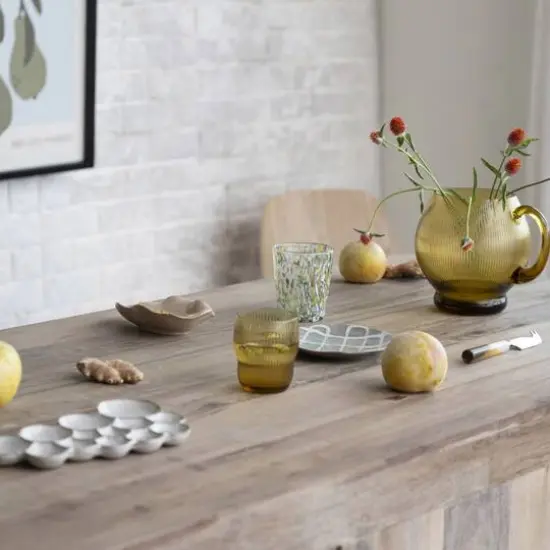 Hello Honey&reg; White Speckled 13-Section Stoneware Dish {4}