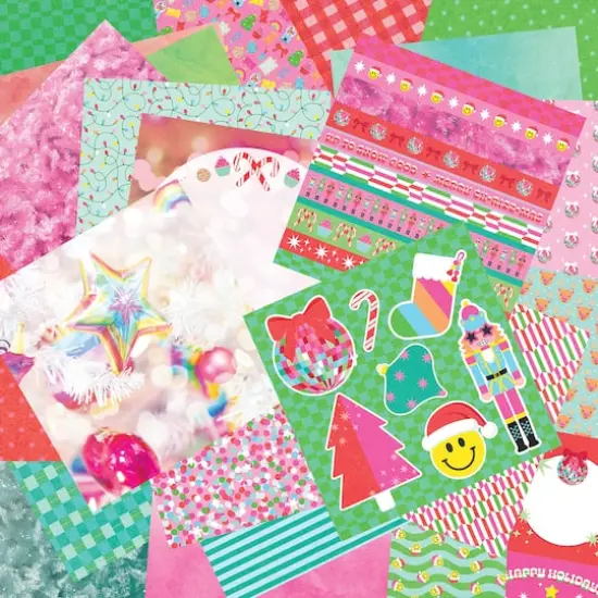 6" x 6" Merry Maximus Double-Sided Paper Pad, 24 Sheets by Recollections&trade; {4}