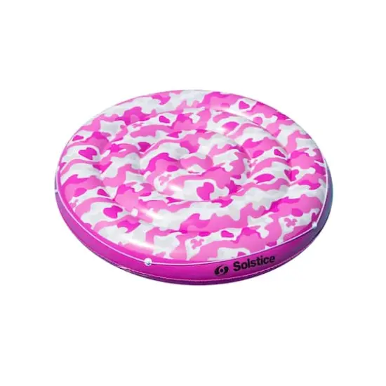 Swimline Solstice Camo Print Island Float {1}