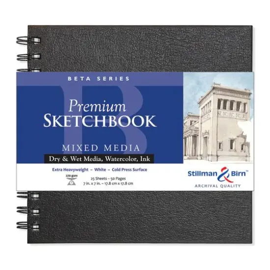 Stillman & Birn&trade; Beta Series Premium Hardcover Mixed Media Sketchbook {1}
