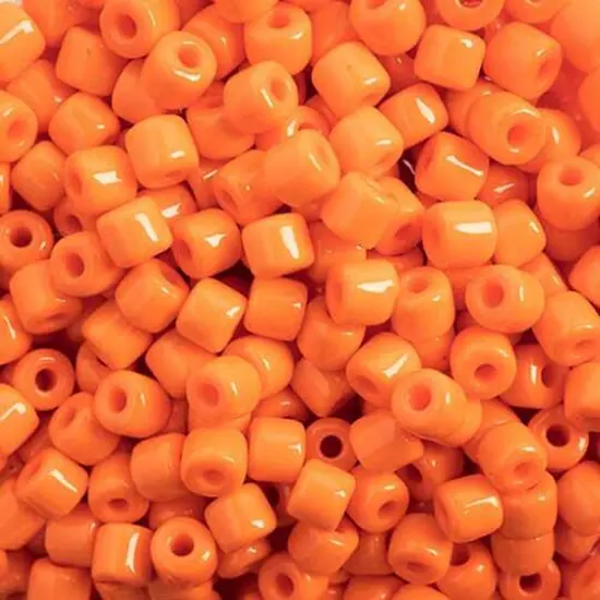 PRECIOSA Rola™ Opaque Czech Glass Seed Beads, 4.5mm Silver {2}