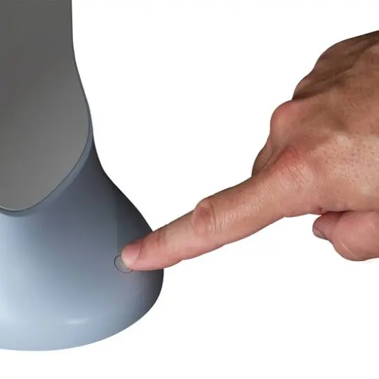 OttLite Wellness Series 20.75" Blue Dimmable LED Task Lamp {6}