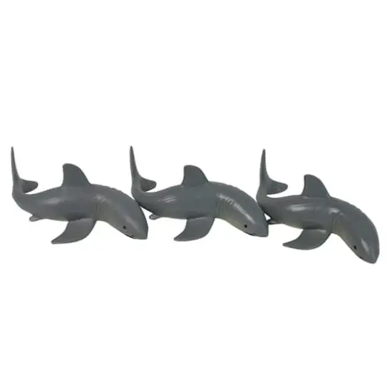 Swim Central 7" Shark Frenzy Swimming Pool Dive Toys, 3ct. {1}