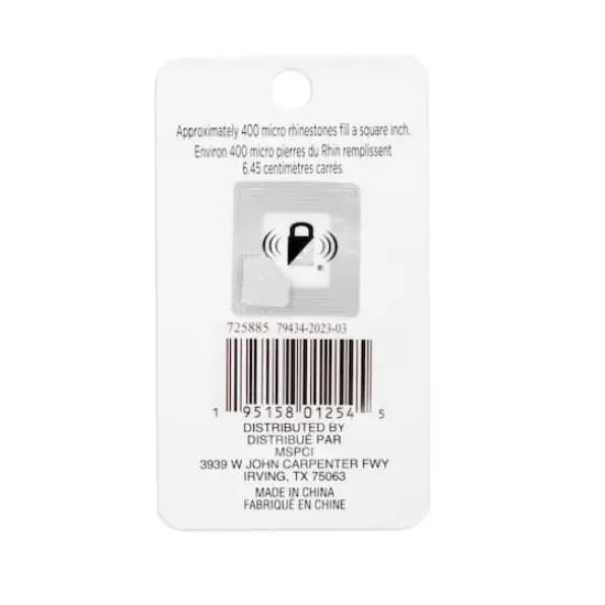 1.2mm Glass Micro Rhinestones by Bead Landing&trade;, 0.7oz. Gold {8}