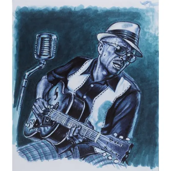 Faber-Castell&reg; PITT&reg; The Blues Artist Brush Pen Set {4}