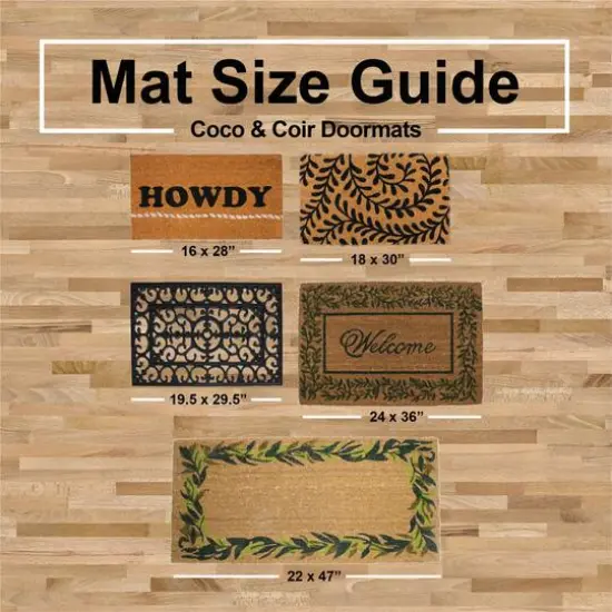 DII&reg; Multicolor Wipe Your Paws Doormat {7}