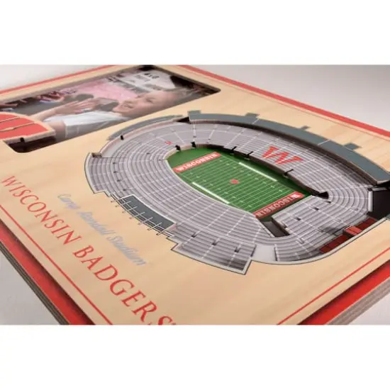 College Football 3D StadiumViews Picture Frame Wisconsin Badgers {5}