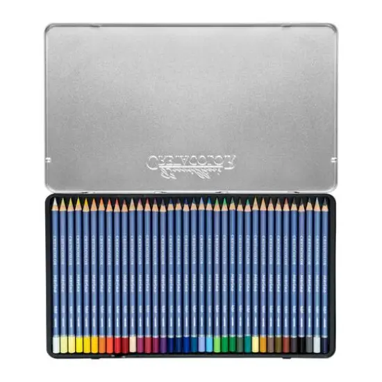 Cretacolor Marino 36 Color Lightfast Watercolor Pencil Tin {1}