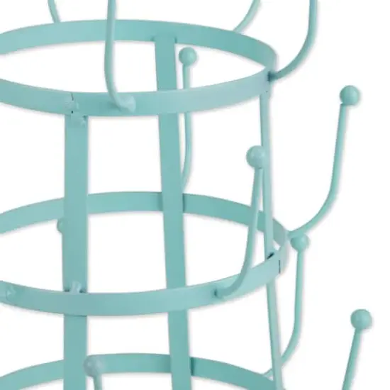 DII&reg; Vintage Coffee Mug Stand Matte Aqua {5}