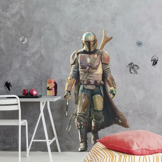 RoomMates The Mandalorian Peel & Stick Giant Wall Decals {1}