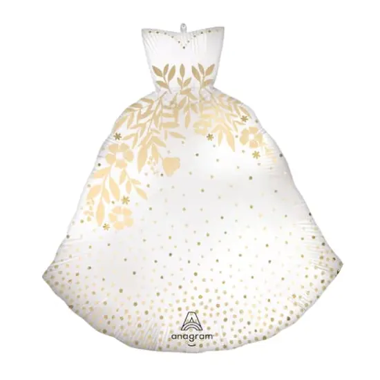 SuperShape&reg; 29" Satin Let's Toast Foil Balloon {1}