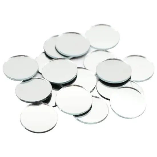 1" Round Glass Mirrors, 50ct. by Make Market&reg; {4}