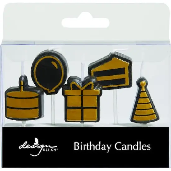 Design Design Timeless Celebration Specialty Birthday Candles Set {1}