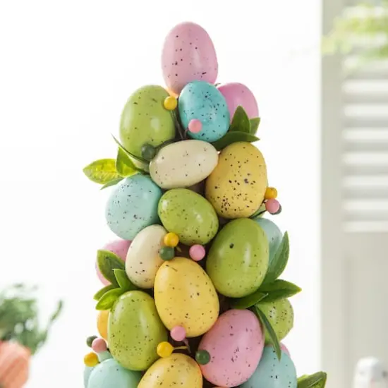 Glitzhome&reg; 16" Easter Egg Table Tree D&eacute;cor {5}