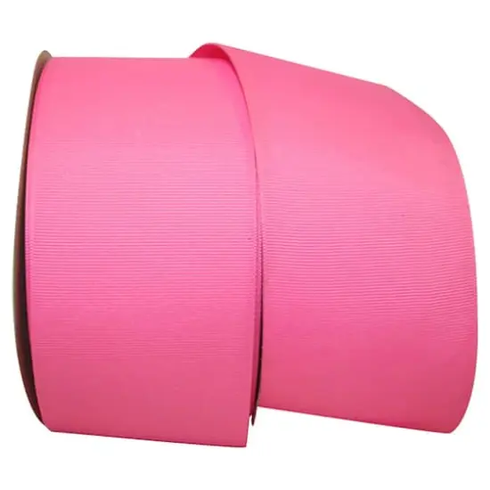 JAM Paper 2.25" Grosgrain Texture Ribbon Hot Pink {1}