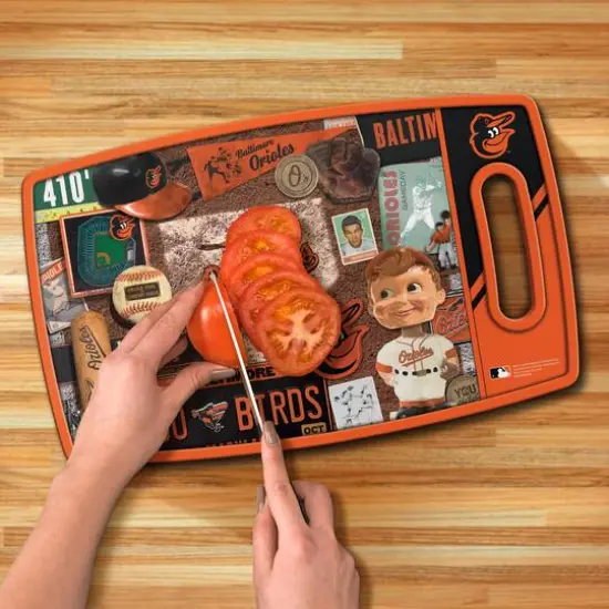 MLB Retro Series Cutting Board Baltimore Orioles {6}